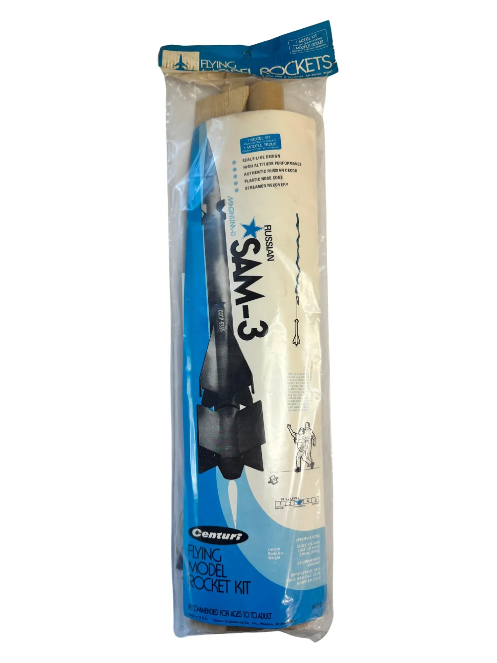 Buy Centuri Russian Magnum-D Sam-3 Flying Model Rocket Kit - #5355